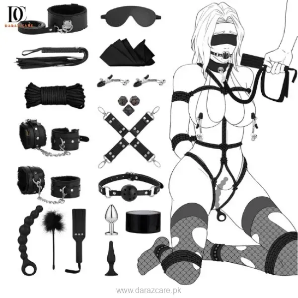 17-Piece BDSM Restraint Kit - UTIMI
