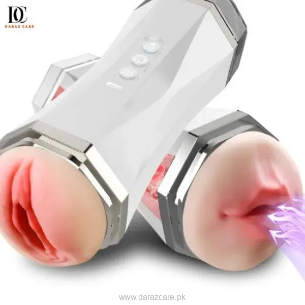 2 in 1 Pocket Masturbator with Suction