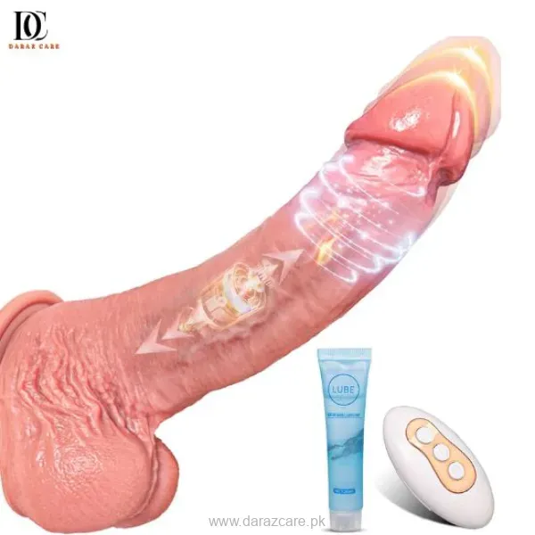 4-in-1 Thrusting Vibrator with Heating Modes