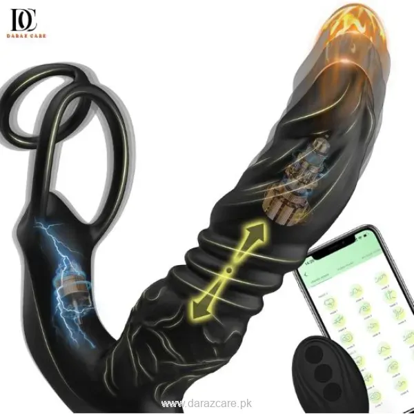 5-in-1 Prostate Massager Thrusting Anal Vibrator