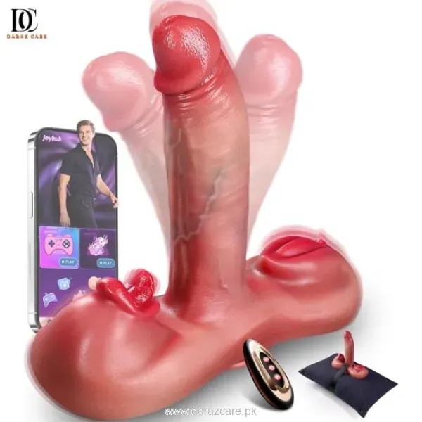 6-in-1 Ride-On Dildo Realistic Hands-Free