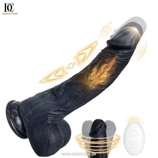 6-in-1 Thrusting Vibrator with Remote Control