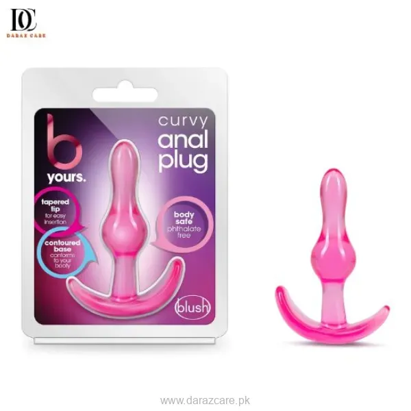 Blush Curvy Anal Plug