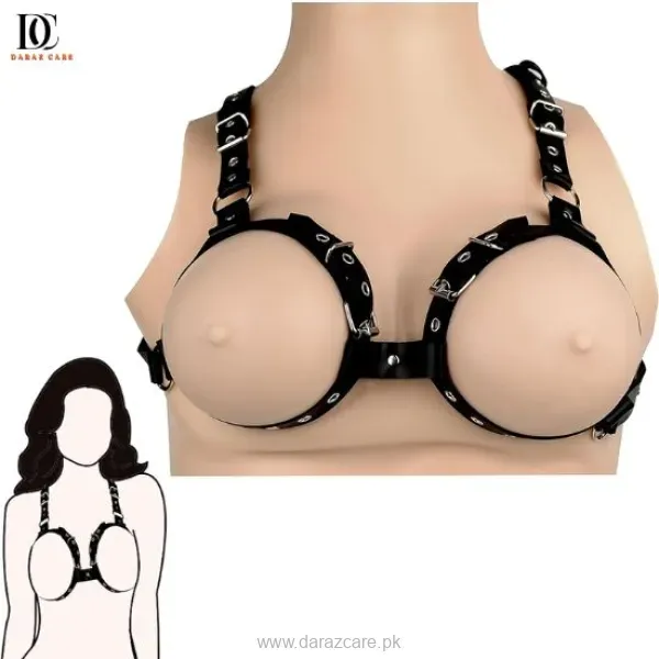 Bondage Breast Restraints Set with Harness