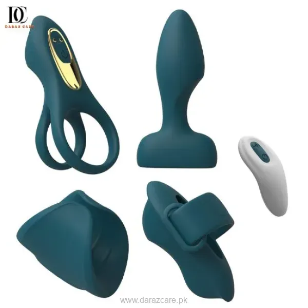 Couples Vibrator Kit with Remote Control