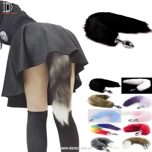 Fox Tail Cosplay Anal Butt Plug