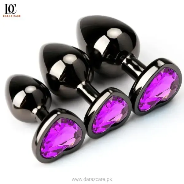 HISIONLEE Anal Plug 3PCS Sex Toys Kit