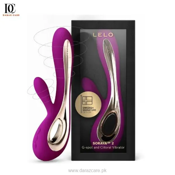 LELO Soraya 2 Rabbit Vibrator - Deep Rose