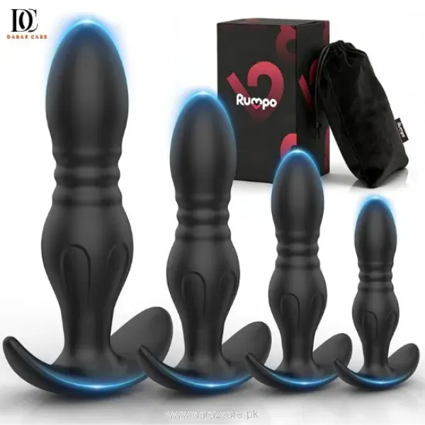 Multiple Stimulation 4PCS Butt Plug Set