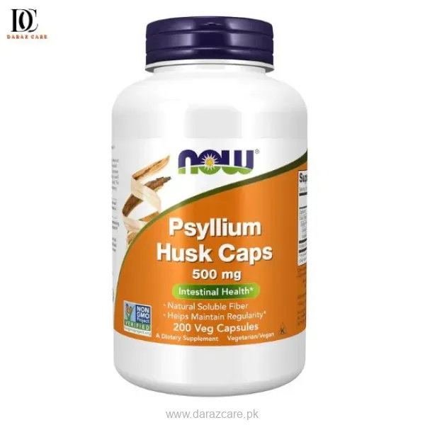 Now psyllium husk caps 500 mg