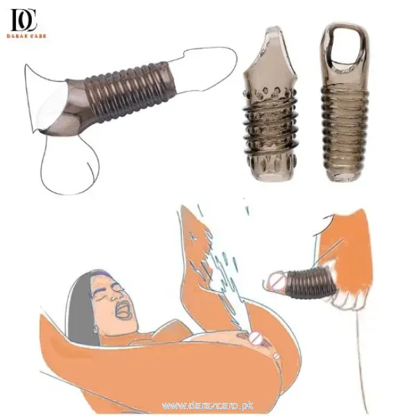 Penis Sleeve & Ring Set for Men