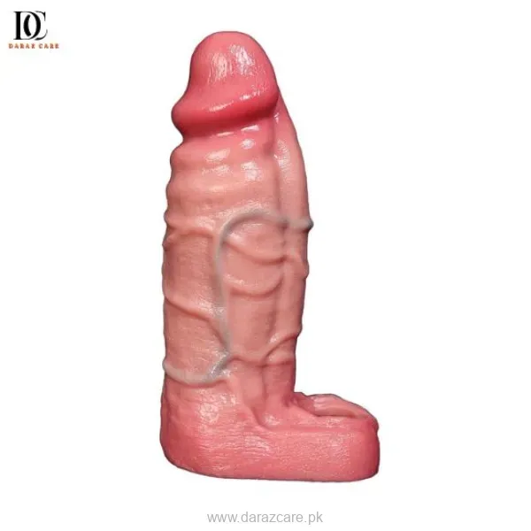 Realistic Silicone Penis Sleeve with Ring