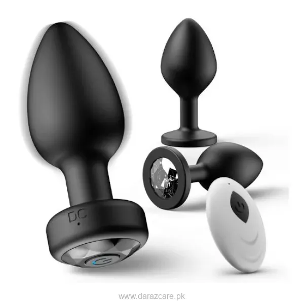 Remote-Control Vibrating Butt Plug – 10 Modes