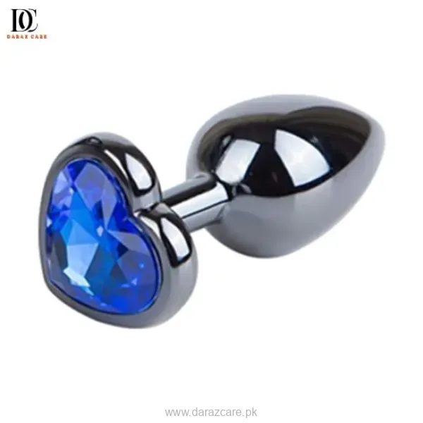 Romi Heart Shaped Stainless Steel Butt Plugs