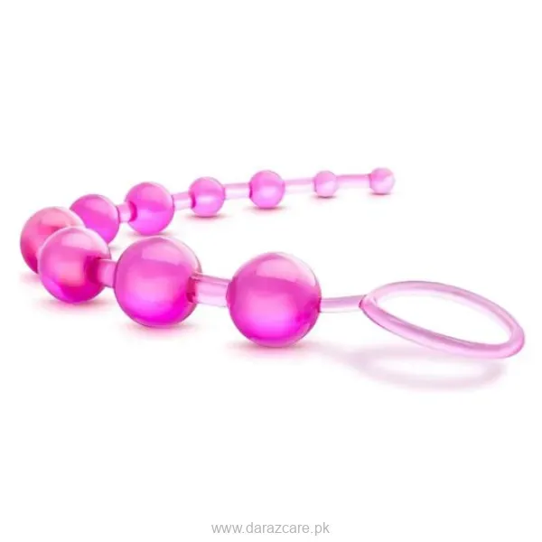 Silicone Anal Beads Set with Pull Ring