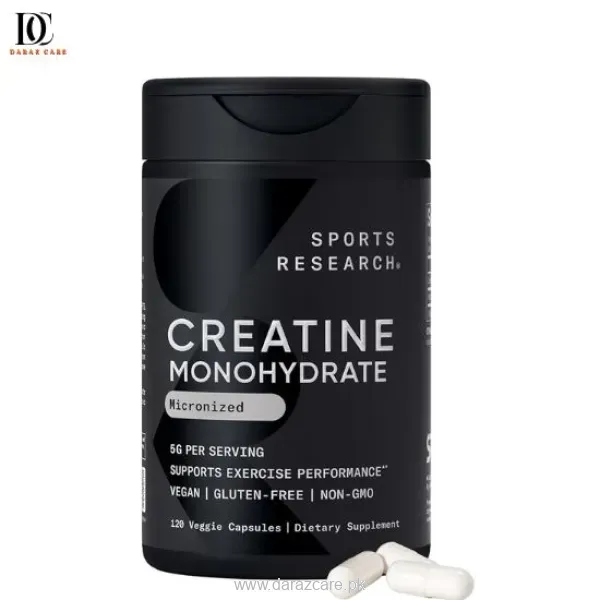Sports Research Creatine Monohydrate Capsules