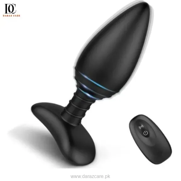 Strong Vibrating Butt Plug With Remote Control