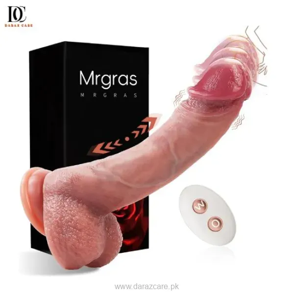Thrusting Dildo Vibrator - 8.5