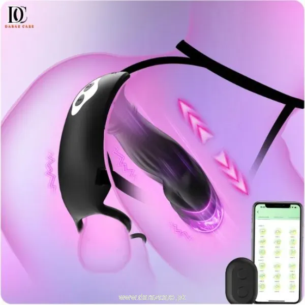 Thrusting Prostate Massager Anal Vibrator