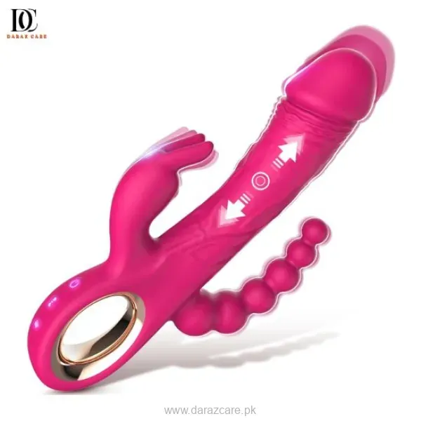 Thrusting Rabbit Vibrator with G Spot & Clitoral