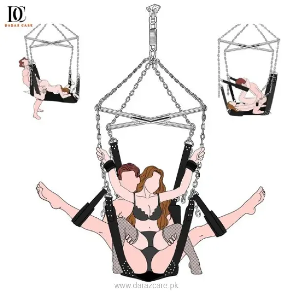 UTIMI Adjustable BDSM Sex Swing with 360° Spin
