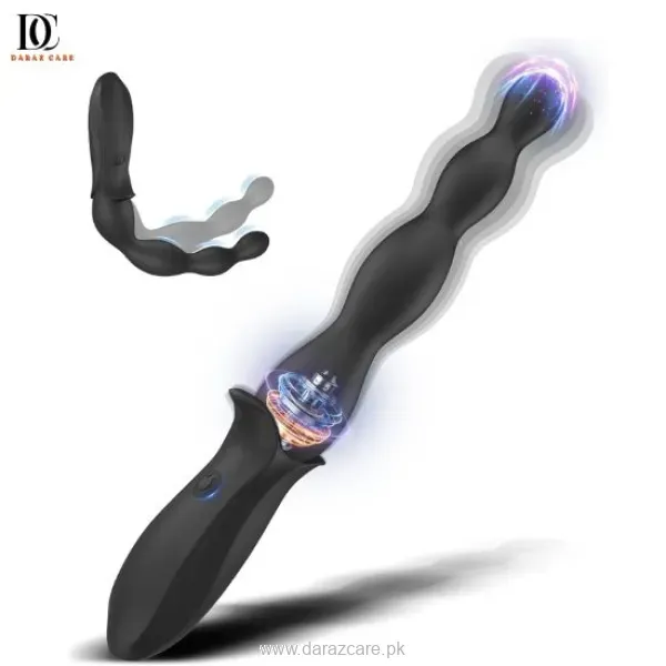 Vibrating Anal Beads Beginner-Friendly Butt Plug