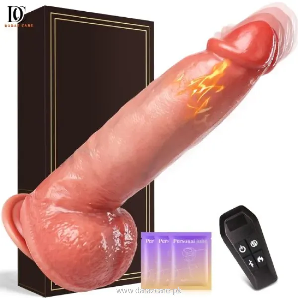 Vibrating Dildo with Thrusting