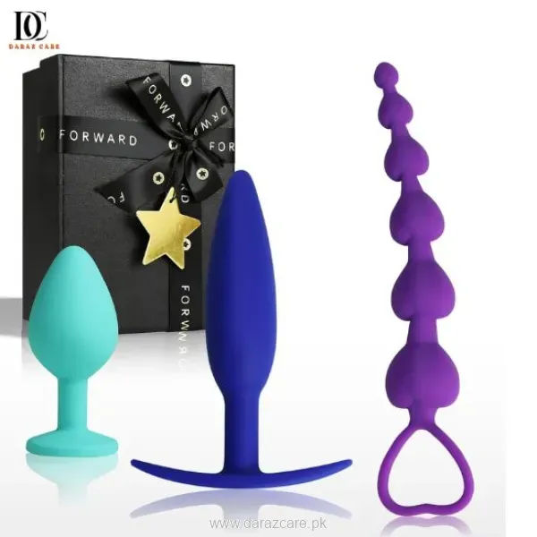 x3PCS Silicone Anal Training Kit